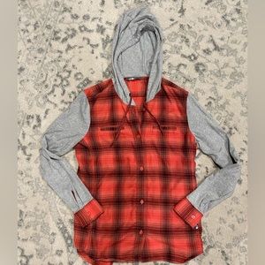 North Face Women’s Plaid Flannel Shirt/Jacket